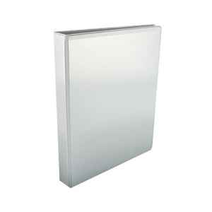 Esselte 25mm 4 D-Ring Presentation Binder A4 White 49702