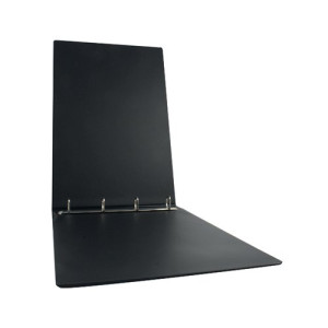 Esselte 4 O-Ring Binder 25mm Polypropylene Landscape A3 Black 68737