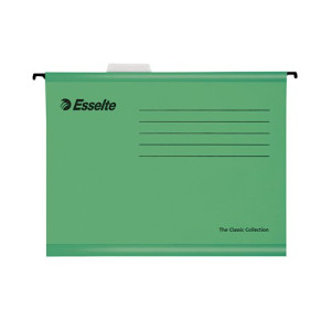 Esselte Classic A4 Green Suspension File (Pack of 25) 90318