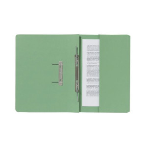 Exacompta Guildhall Pocket Spiral File 285gsm Green (Pack of 25) 347-GRNZ
