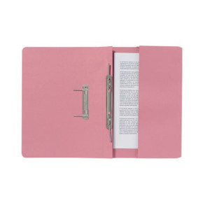 Exacompta Guildhall Pocket Spiral File 285gsm Pink (Pack of 25) 347-PNKZ