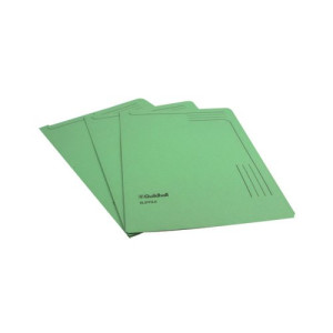 Exacompta Guildhall Slipfile Manilla 230gsm Green (Pack of 50) 4603Z
