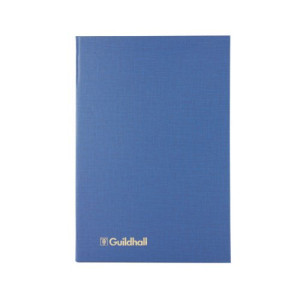 Exacompta Guildhall Account Book 80 Pages 3 Cash Columns 31/3Z