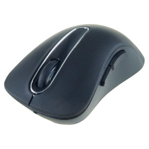 Computer Gear Wireless 5-Button Optical Scroll Mouse Black 24-0544
