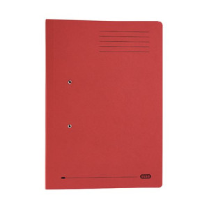 Elba Spring Pocket File Mediumweight Foolscap Red (Pack of 25) 100090149