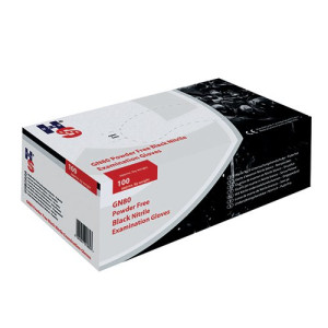 Handsafe Speciality Nitrile Gloves Medium Black (Pack of 100) GL897
