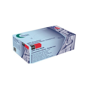 Handsafe Nitrile Gloves Powder-Free Large Blue (Pack of 200) GN91L