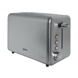 Igenix 2 Slice Steel Toaster FCL103/H