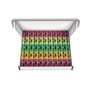 Plastic Pencil Sharpeners Assorted (Pack of 100) 794300
