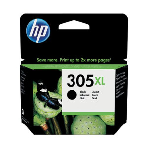 HP 305XL Ink Cartridge High Yield Black 3YM62AE