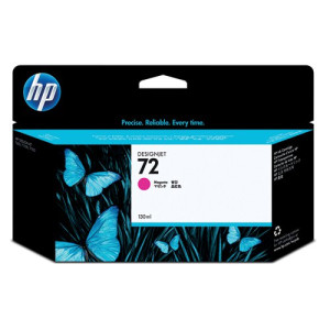 HP 72 DesignJet Ink Cartridge 130ml Magenta C9372A