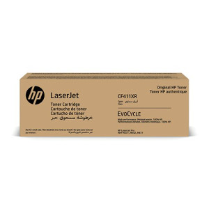HP 410X EvoCycle LaserJet Toner Cartridge Remanufactured Cyan CF411XR