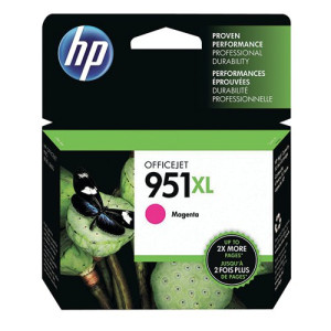 HP 951XL OfficeJet Inkjet Cartridge High Yield Magenta CN047AE