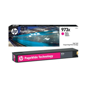 HP 973X Magenta PageWide Inkjet Cartridge High Yield F6T82AE