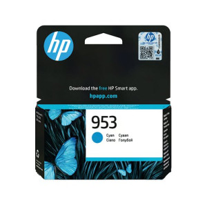 HP 953 Original Ink Cartridge Cyan F6U12AE