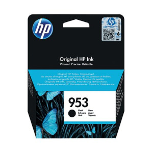 HP 953 Black Ink Cartridge (Standard Yield, 23.5ml, 1,000 Page Capacity) L0S58AE