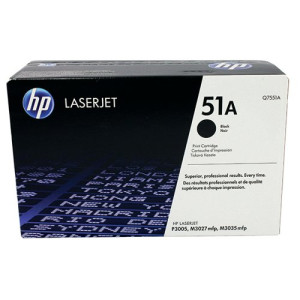 HP 51A Black Laserjet Toner Cartridge Q7551A