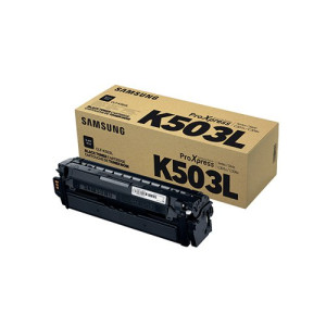 Samsung CLT-K503L Toner Cartridge High Yield Black SU147A
