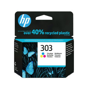 HP 303 Inkjet Cartridges Tri Colour CMY T6N01AE
