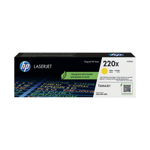 HP 220X LaserJet Toner Cartridge HY Yellow W2202X