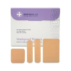 Reliance Medical Dependaplast Washproof Plasters (Pack of 100) 536