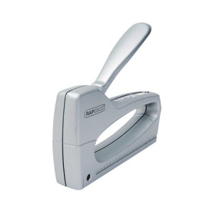 Rapesco T8-Alu Heavy Duty Tacker with Staple Starter Pack Silver 0958