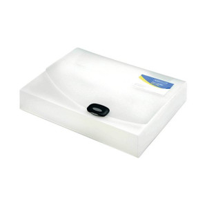 Rapesco Rigid Wallet Box File 60mm Capacity 600 Sheets A4 Clear 0714