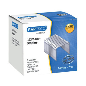 Rapesco 923/14mm Staples (Pack of 4000) S92314Z3