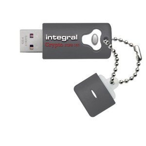 Integral Crypto Encrypted USB 3.0 8GB Flash Drive INFD8GCRY3.0197