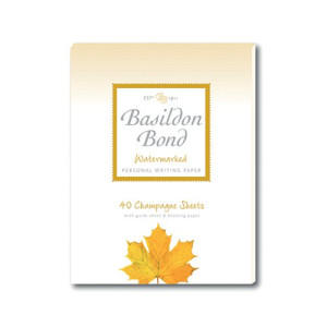 Basildon Bond Champagne Writing Pad 137 x 178mm (10 Pack) 100101040