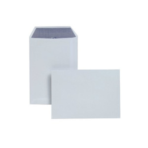 Plus Fabric C5 Envelopes Self Seal 120gsm White (Pack of 250) D23770