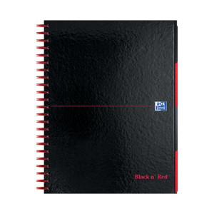 Black n' Red Hardback Wirebound Project Book 200 Pages A4+ (Pack of 3) 100080730
