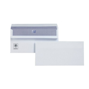 Plus Fabric DL Envelopes Wallet Self Seal 120gsm White (Pack of 250) M23270