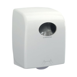 Aquarius Rolled Hand Towel Dispenser White 7375