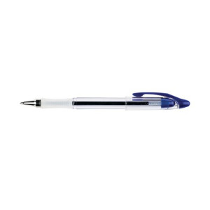 Q-Connect Delta Ballpoint Pen Medium Blue (Pack of 12) KF00376