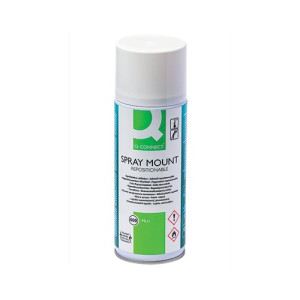 Q-Connect Quick Mount Aerosol Adhesive 400ml KF01071