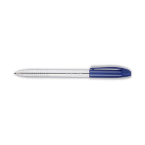 Q-Connect Grip Stick Ballpoint Pen Medium Blue (Pack of 20) KF02458