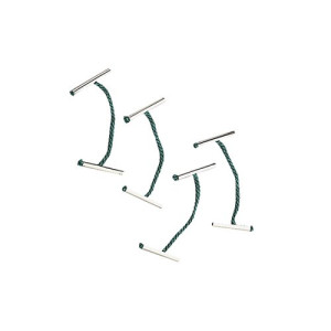Q-Connect Metal Treasury Tag 76mm (Pack of 100) KF04582