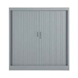 Talos Side Opening Tambour Unit 1000x450x1050mm Grey KF78758