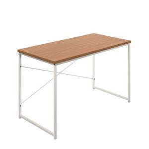Okoform Rectangular Heated Desk 1200x600x733mm Nova Oak/White KF81085