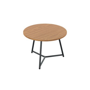 Jemini Trinity Low Table 600x600x435mm Nova Oak/Black KF823407