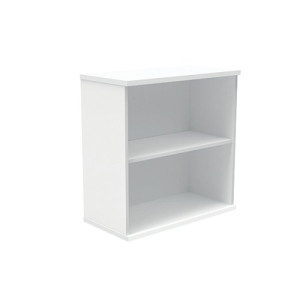 Astin Bookcase 1 Shelf 800x400x816mm Arctic White KF823797
