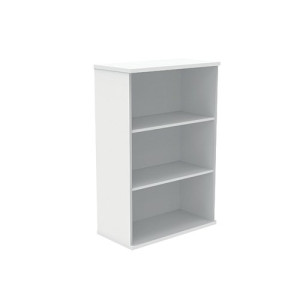 Astin Bookcase 2 Shelves 800x400x1204mm Arctic White KF823803