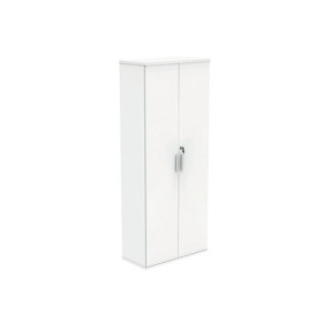 Astin 2 Door Cupboard Lockable 800x400x1980mm Arctic White KF824022