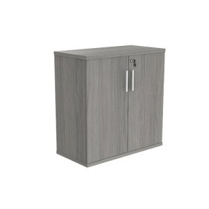 Astin 2 Door Cupboard Lockable 800x400x816mm Alaskan Grey Oak KF824046