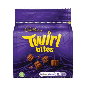Cadbury Twirl Bites Share Bag 95g Each 4240114
