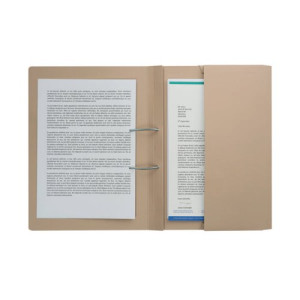 Pocket Spiral Files 285gsm Foolscap Buff (Pack of 25) TPFM-BUFZ