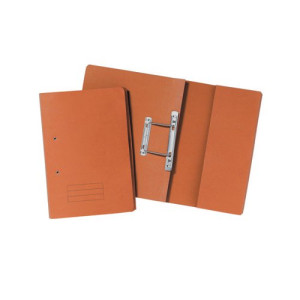 Pocket Spiral Files 285gsm Foolscap Orange (Pack of 25) TPFM-ORGZ