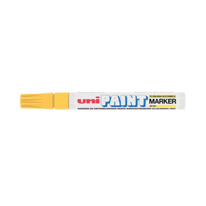 Unipaint PX-20 Paint Marker Medium Bullet Yellow (Pack of 12) 545509000