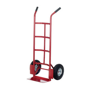 Pneumatic Tyre Sack Truck Red 150kg Capacity (H1155 x W550 x D450mm) PTST